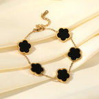 Five Leaf Clover Bracelet