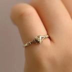 Diamond Heart Ring
