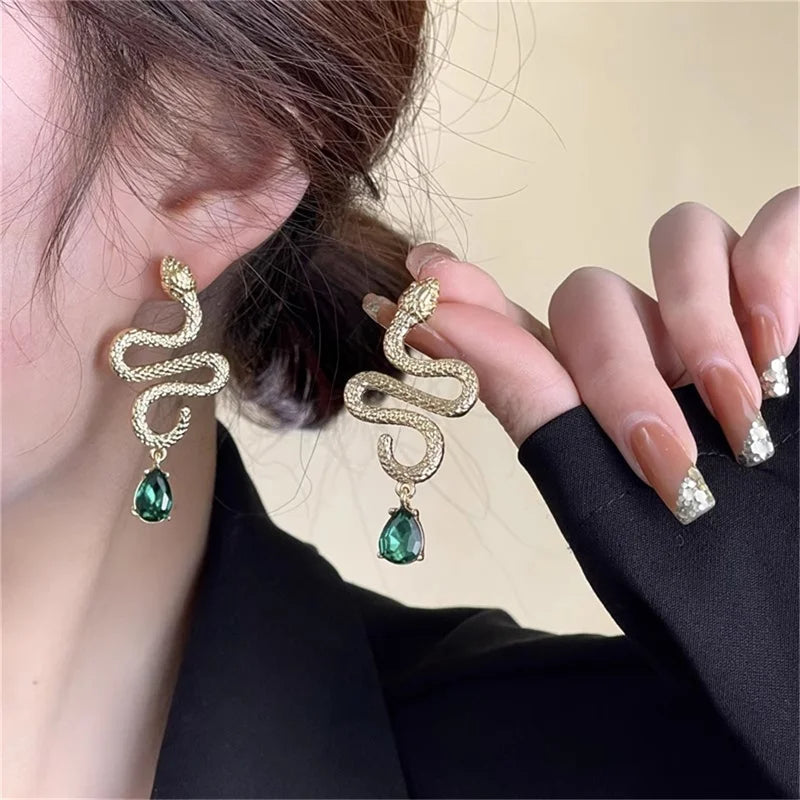 Vintage Snake Earrings