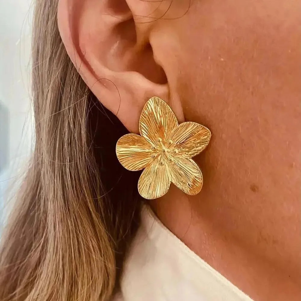 Artistic Flower Earrings