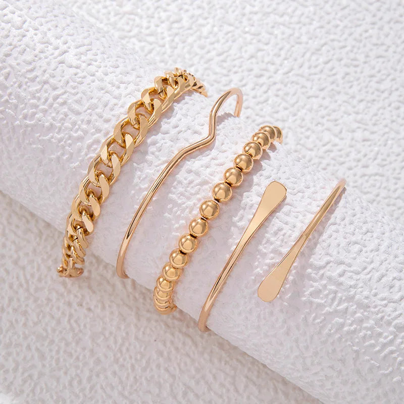 4 PCS Assorted Bracelet Set