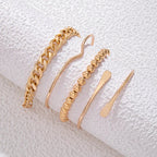 4 PCS Assorted Bracelet Set