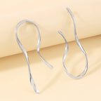 Irregular Lines Dangle Earrings