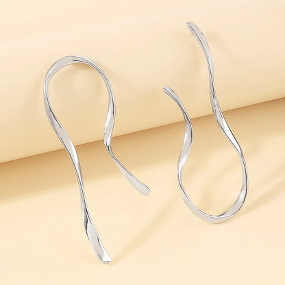 Irregular Lines Dangle Earrings