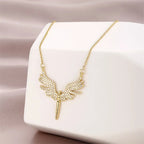 Flying Angel Wings Necklace