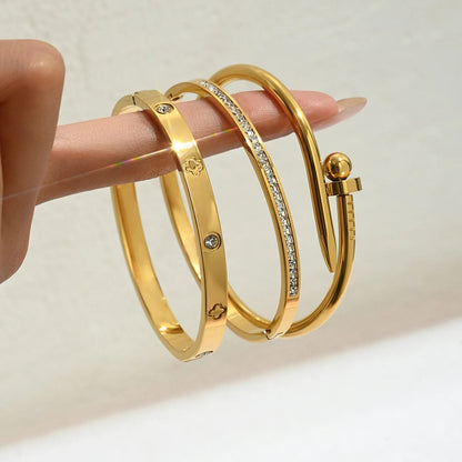 Golden Wrapped Bangle
