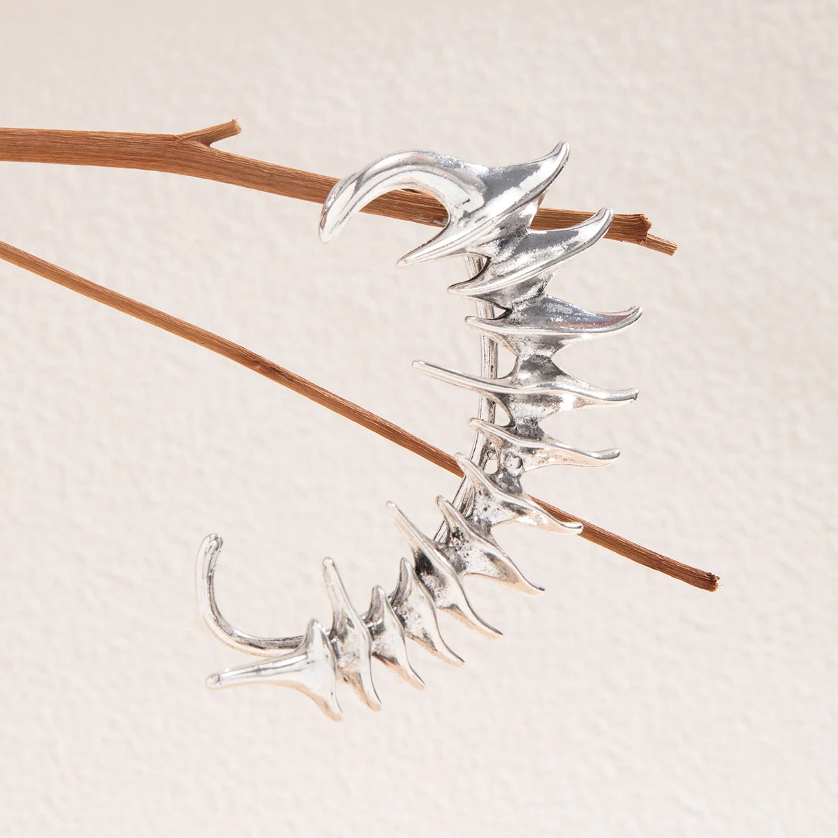 Spiny Dragon Bone Earrings