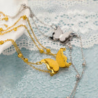 Bilayer Butterfly Bracelet