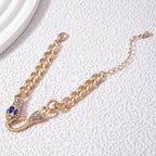 Crystal Snake Stone Bracelet