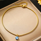 Blue Eye Ankle Bracelet