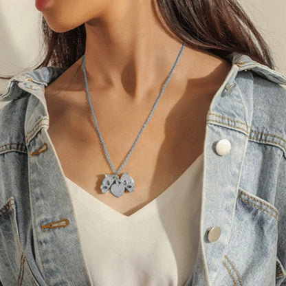 "I Love You" Butterfly Necklace