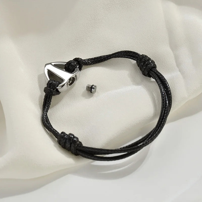 Custom Heart Cremation Bracelet
