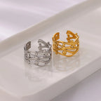 Twisted Wave Ring