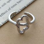 Double Heart Ring
