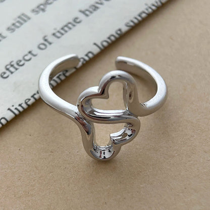 Double Heart Ring