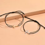 Cross Rope Couple Bracelet