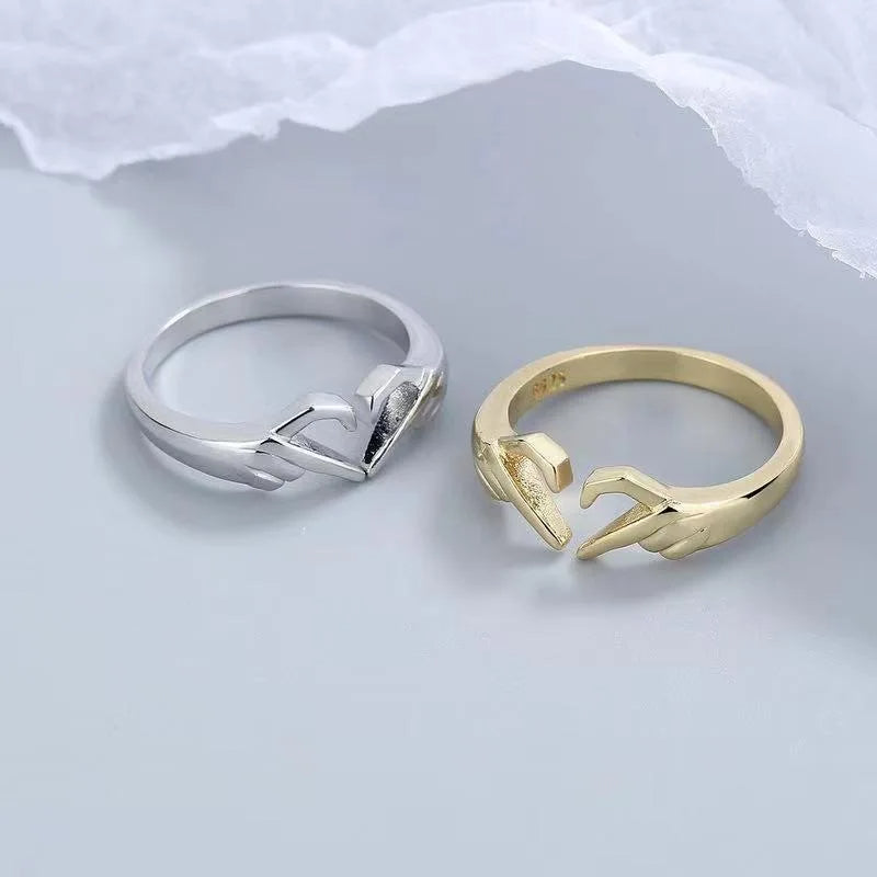 Adjustable Love Hand Ring