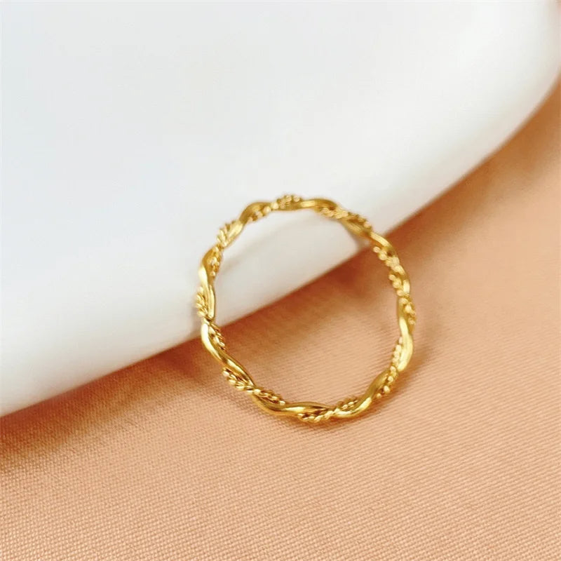 Minimal Rope Twist Ring