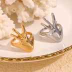 Hand Shaped Ring