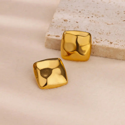 Square Stud Earrings
