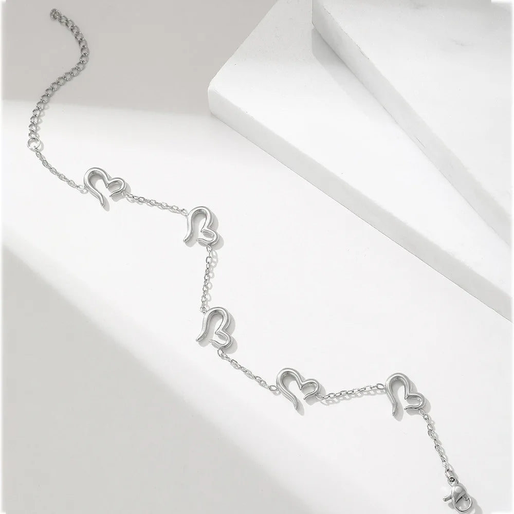 Gold Heart Bracelet
