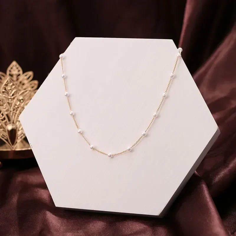 Pearl Choker Necklace