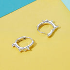 Dachshund Dog Hoop Earrings