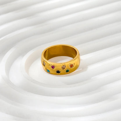 Celestial Harmony Gold Ring