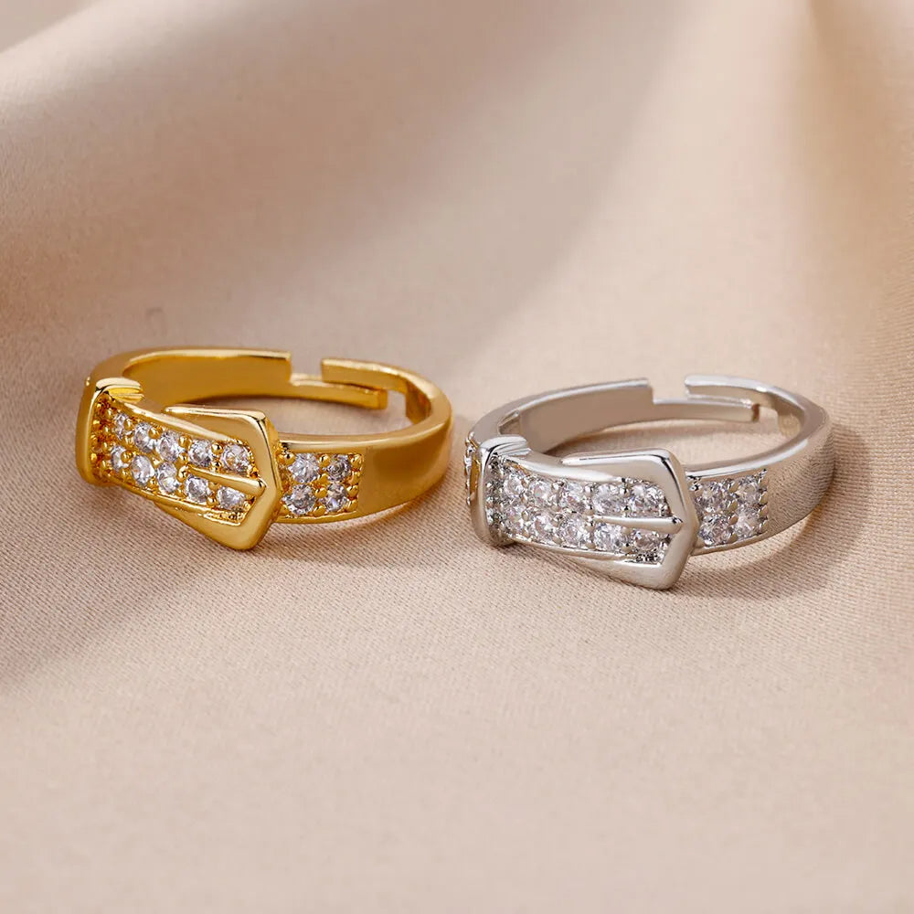 Stainless Steel Belt Ring