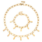 Custom Chain Link Charm Bracelet