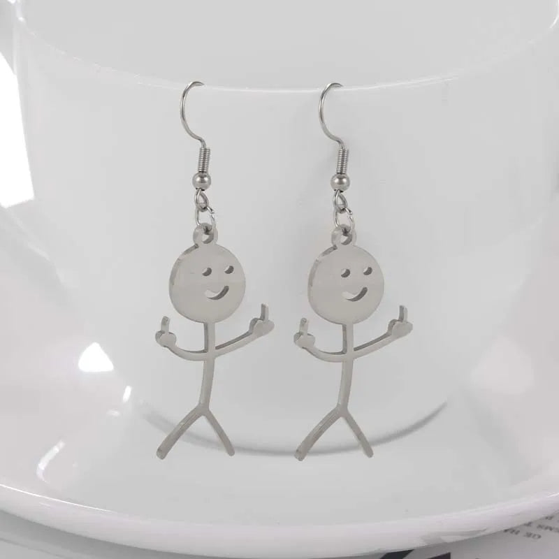 Funny Doodle Earrings