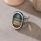 Boho Oval Ring