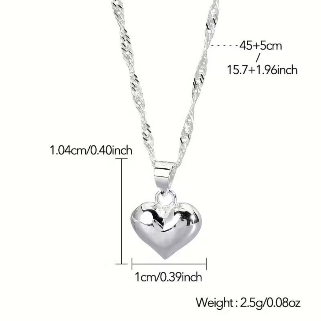 S925 Heart Necklace
