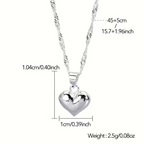 S925 Heart Necklace