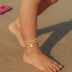Initial Ankle Bracelet