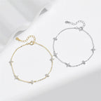 Stainless Steel Flower Bracelet