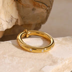 Plain Rhinestone Ring