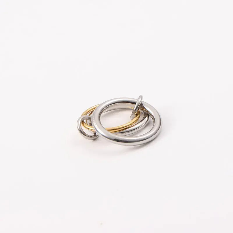 Dual Tone Stacked Ring