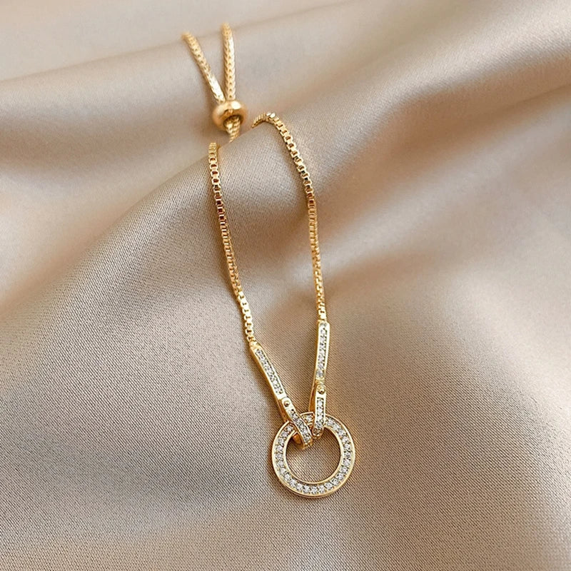 Crystal Circle Bracelet