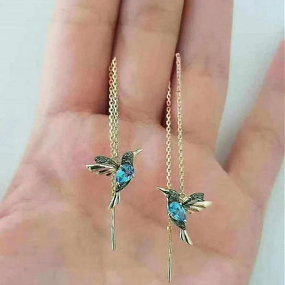Hummingbird Dangle Earrings