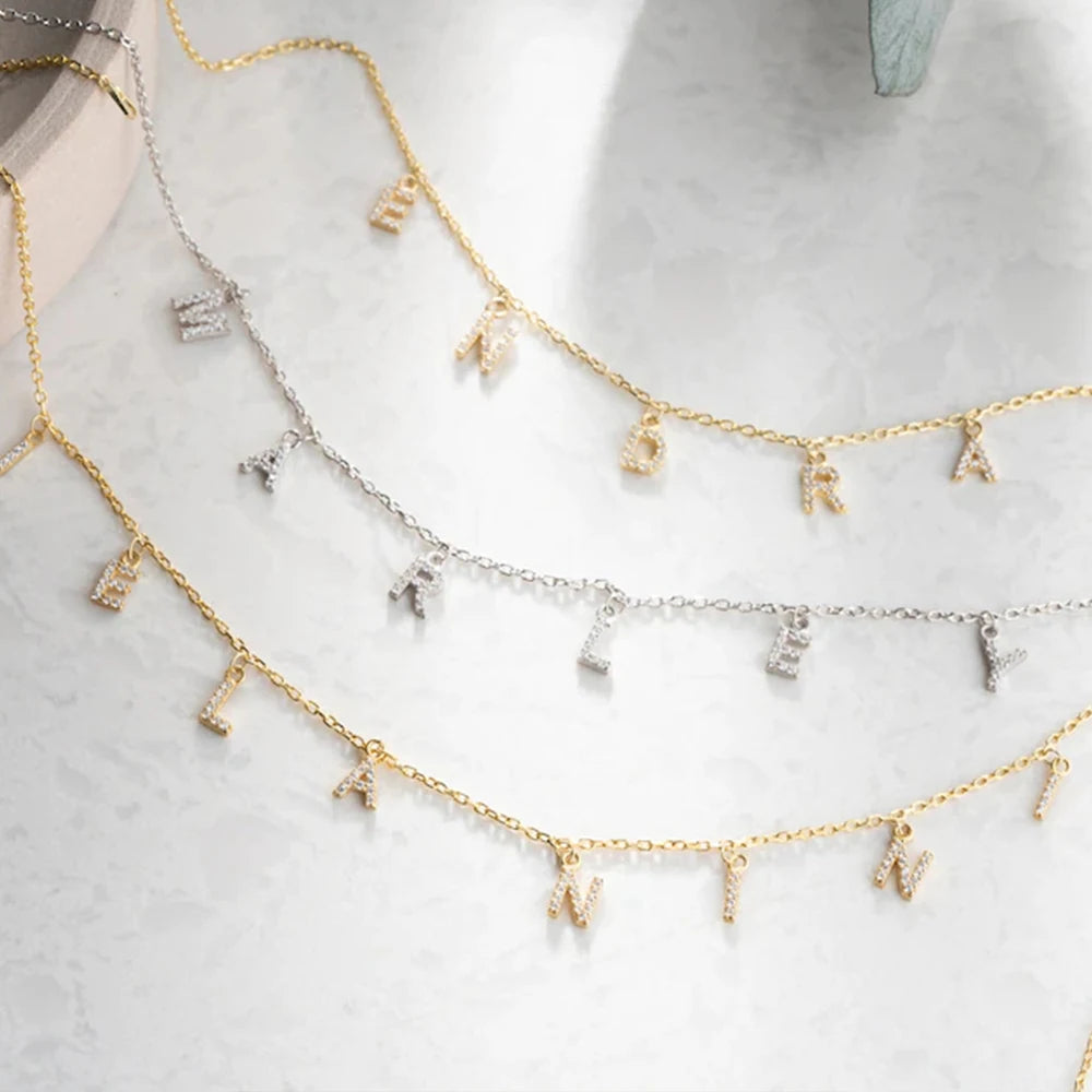 Personalized Letter Name Necklace
