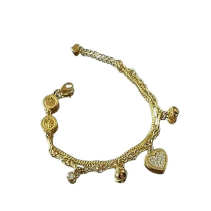 Love Heart Charm Bracelet