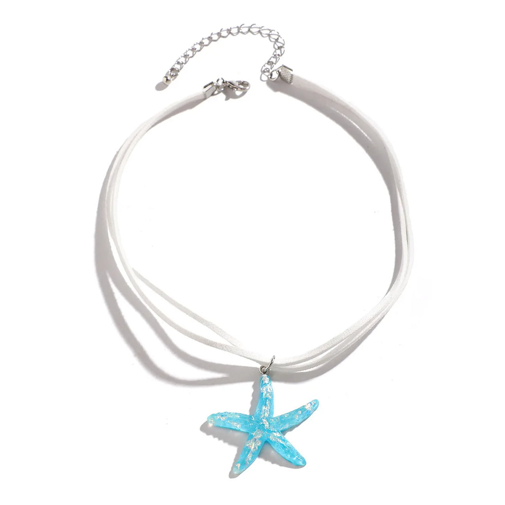 Rope Starfish Necklace