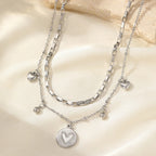 Layered Heart Necklace