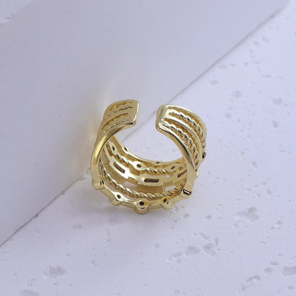Inlaid Stones Ring