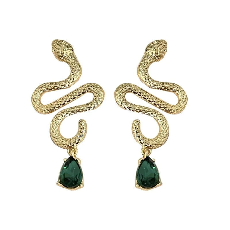 Vintage Snake Earrings