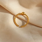 Beaded Crystal Ring