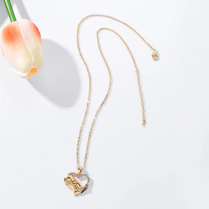 Embrace Baby Heart Necklace