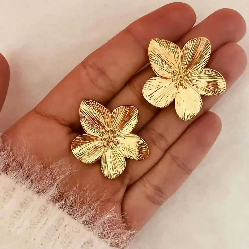 Artistic Flower Earrings