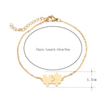 Stainless Steel Puzzle Bracelet